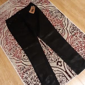 JouJou Vegan Leather Jeans Brand New